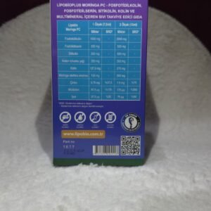 Lipobio Plus Moringa PC 300 ml - Görsel 3