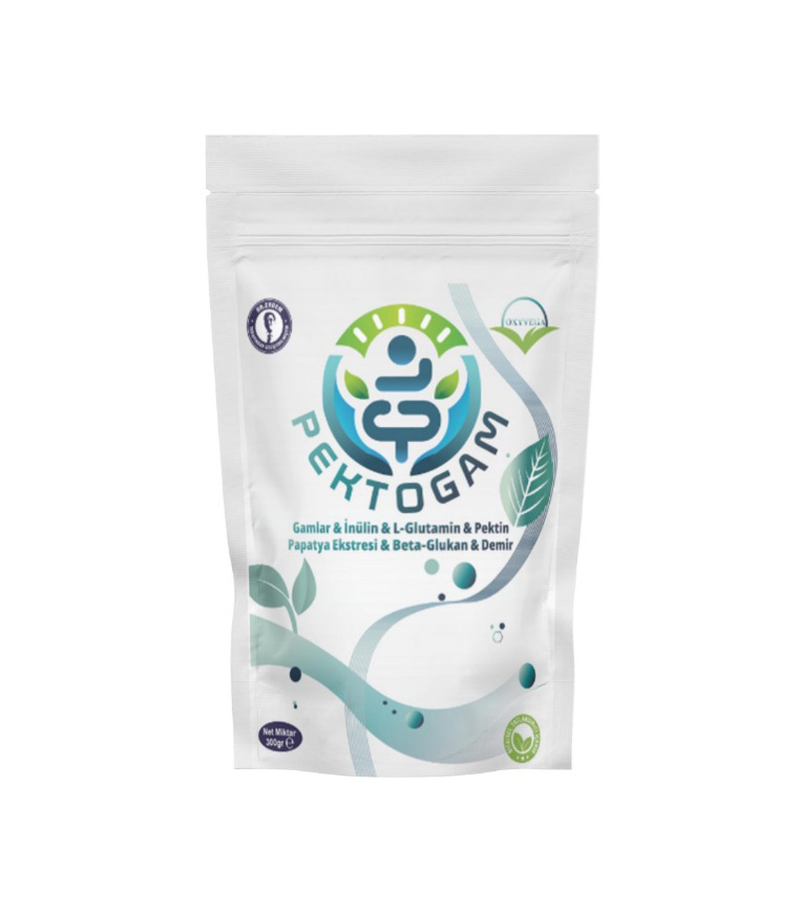 Pektogam 300 g – Lif, İnülin, L-Glutamin ve Beta-Glukan İçeren Karışım
